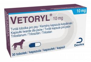 Лекарство для собак Веторил (Vetoryl) 10мг (30 таблеток) от синдрома Кушинга