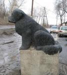 памятник собаке