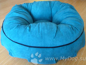 Кровать для собак с мягкими бортиками